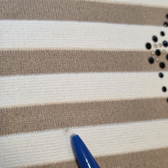 Alfred Dunner Striped Sweater With Faux Shirt Women’s Plus Size 2X - Picture 14 of 14